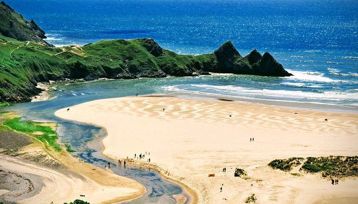 Three Cliffs Bay