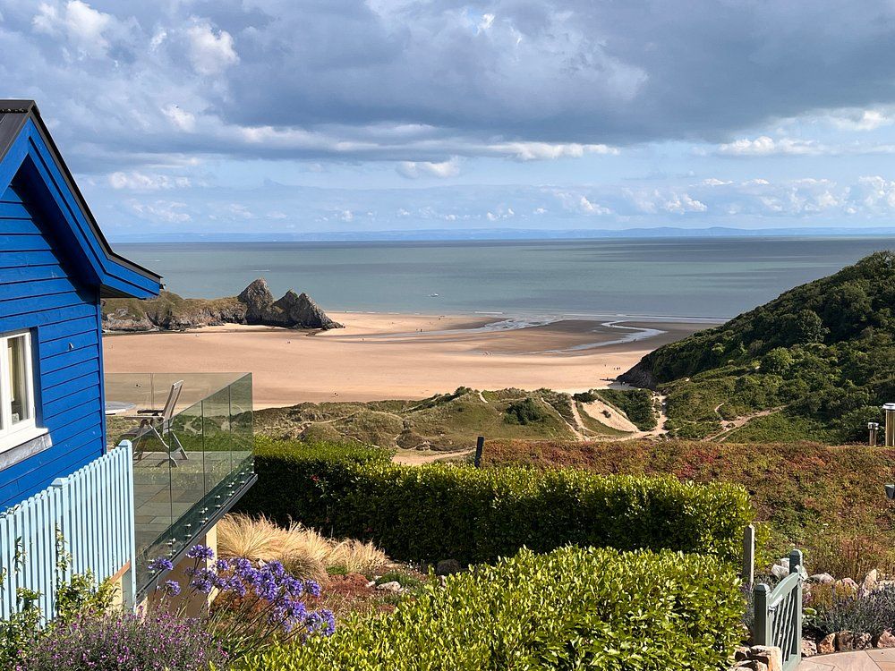 Stunning coastal views from property